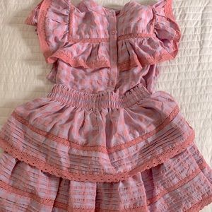 Love shack fancy style set! Size small.